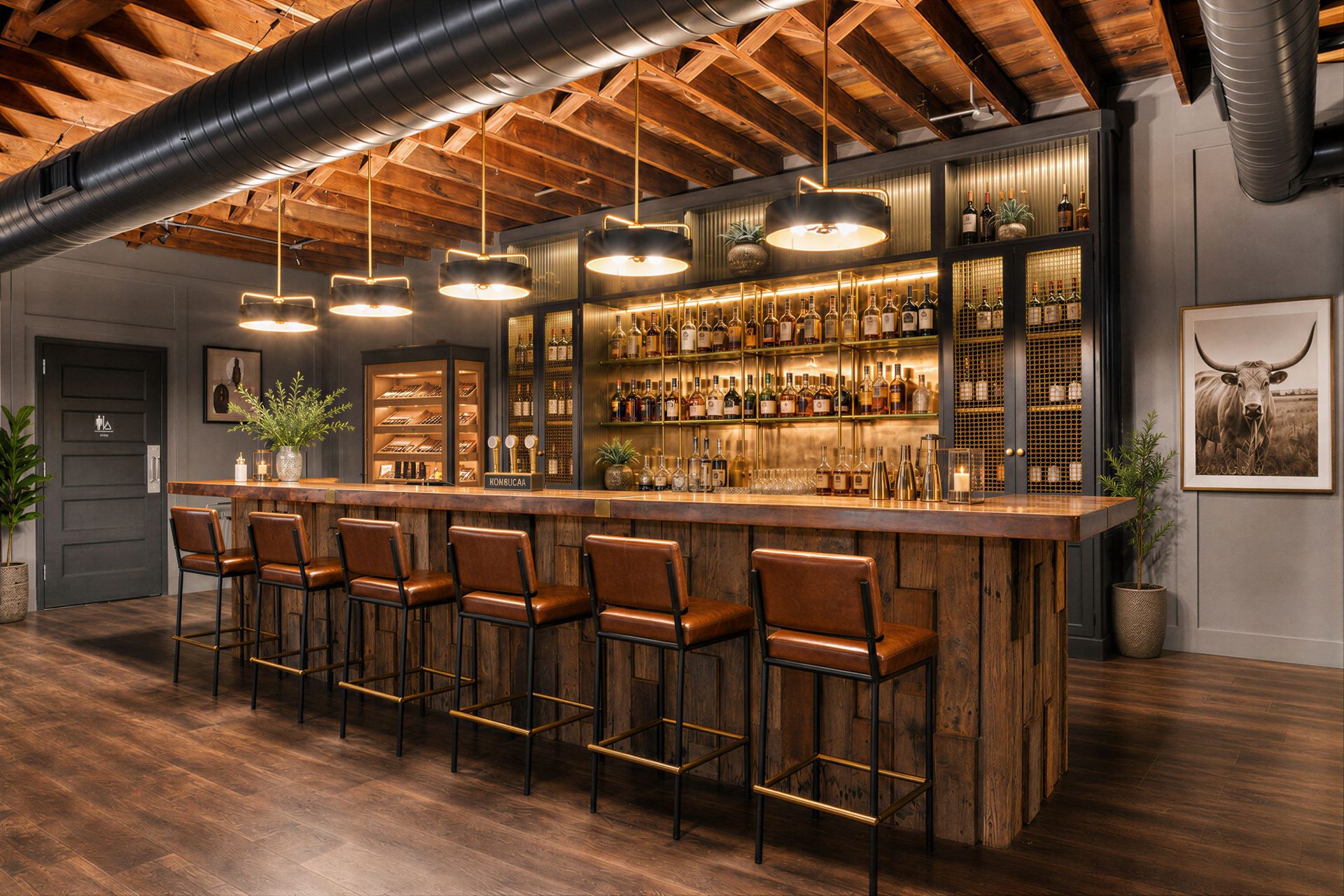 Production location rental at 3 Point speakeasy, Fort Worth