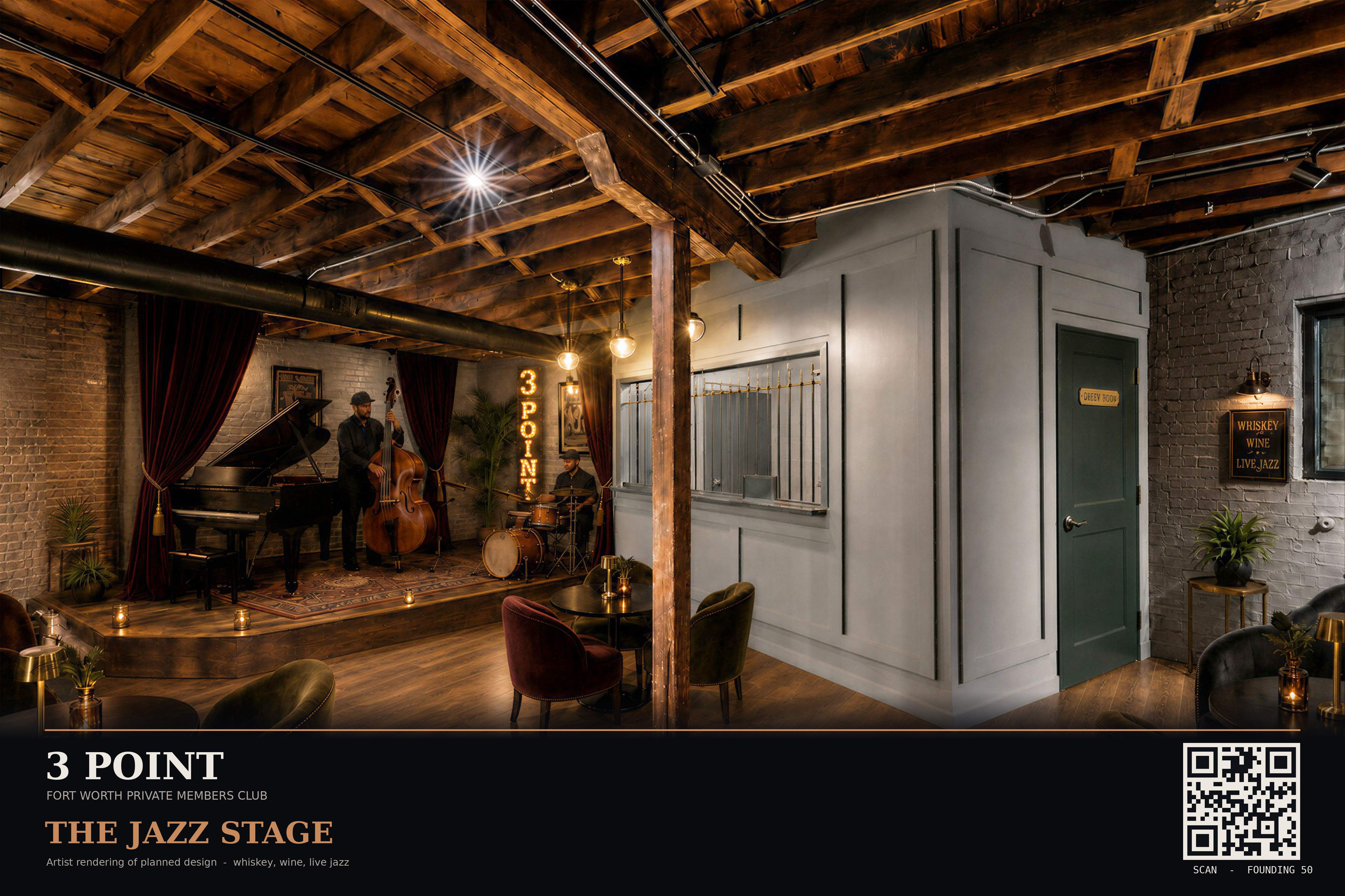 The Jazz Stage, artist rendering of the planned design